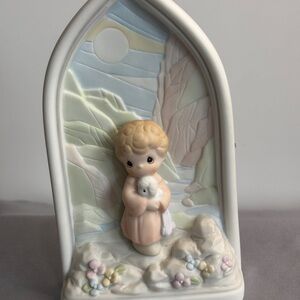 Precious Moments I Will Fear No Evil LE Chapel Figurine #5284/7500 w/ Box 523356